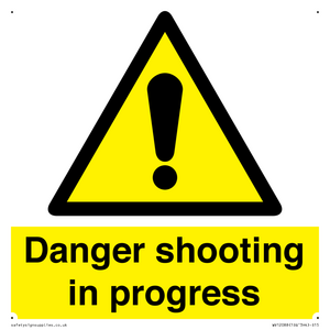 Danger shooting in progress